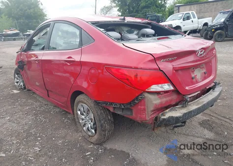 2017 Hyundai Accent Se из США, поврежденный, VIN KMHCT4AE7HU245545